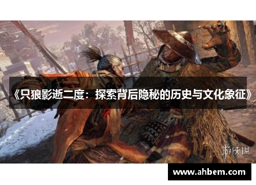 《只狼影逝二度：探索背后隐秘的历史与文化象征》